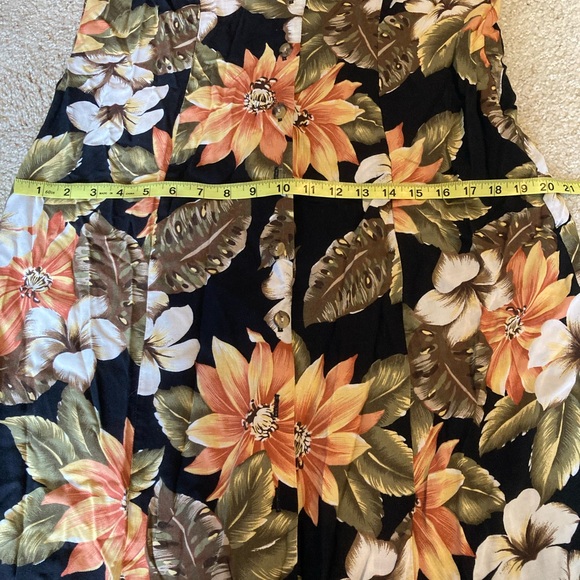 3/$15 Worthington Vintage Floral Slip Dress Women’s 12 Tropical Summer 90’s FLAW - Picture 9 of 9